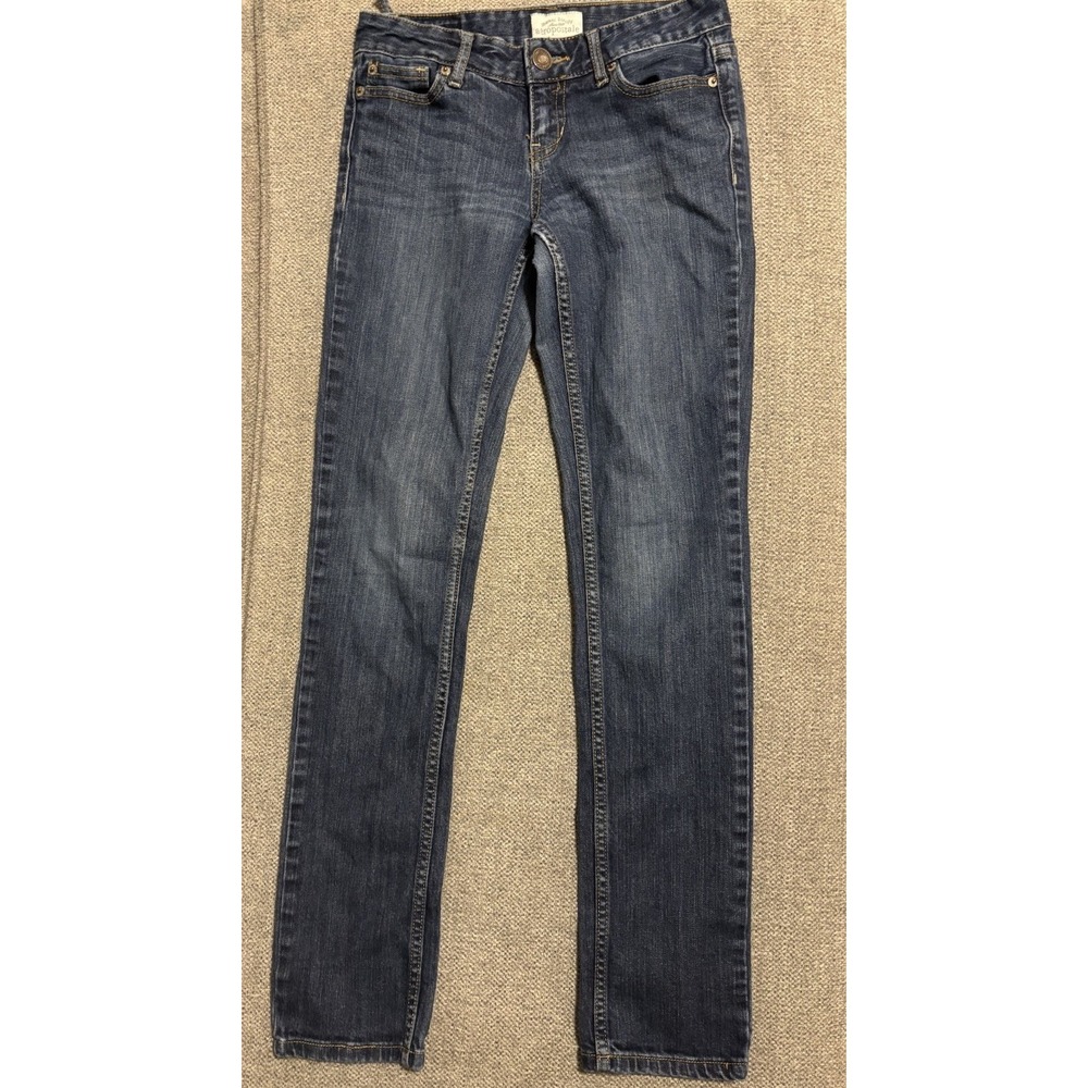 Aeropostale Bayla Skinny Jeans Womens Size 0 Regular Medium Wash Blue